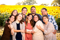 Grinter Sunflower Farms Family Portrait Photography by Overland Park Kansas City Portrait Photographers Kevin Ashley Photography.