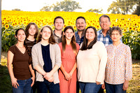 Grinter Sunflower Farms Family Portrait Photography by Overland Park Kansas City Portrait Photographers Kevin Ashley Photography.