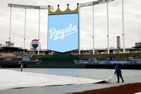 Proposal at Kansas City Royals Kauffman Stadium in Kansas City. Photos by Kevin Ashley Photography in Overland Park, Kansas.