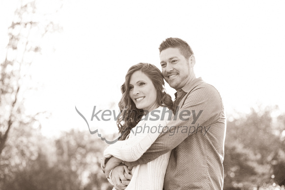 Amy and Preston Engagement Photos at Sar-Ko-Par Park Lenexa Park and West Bottoms. Kansas City Wedding and Lifestyle Portrait Photographer ©Kevin Ashley Photography