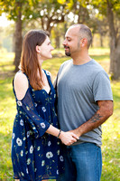 Melissa and Adrian's Portrait Session at Shawnee Mission Park. Portrait, Wedding, Event, and Commercial Photography by Kansas City and Overland Park Photographers - Kevin Ashley Photography