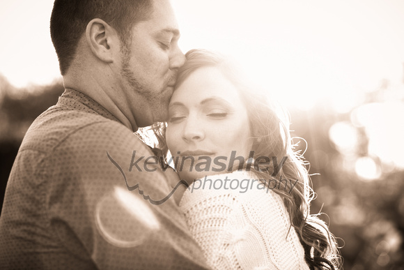 Amy and Preston Engagement Photos at Sar-Ko-Par Park Lenexa Park and West Bottoms. Kansas City Wedding and Lifestyle Portrait Photographer ©Kevin Ashley Photography