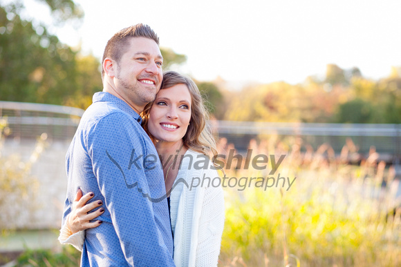 Amy and Preston Engagement Photos at Sar-Ko-Par Park Lenexa Park and West Bottoms. Kansas City Wedding and Lifestyle Portrait Photographer ©Kevin Ashley Photography