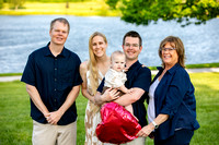 Family Portrait Photography at Ron Weers Park in Louisburg, Kansas by Overland Park Kansas City Portrait Photographers Kevin Ashley Photography.