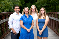 Family Portrait Photography at Ironwoods Park in Leawood, Kansas by Kansas City Overland Park Portrait Photographers Kevin Ashley Photography.