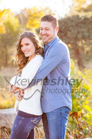 Amy and Preston Engagement Photos at Sar-Ko-Par Park Lenexa Park and West Bottoms. Kansas City Wedding and Lifestyle Portrait Photographer ©Kevin Ashley Photography