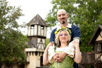 Engagement Photos at KC Renaissance Festival - Wedding Photography by Kansas City Overland Park Wedding and Portrait Photographer Kevin Ashley Photography