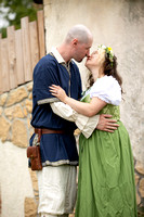 Engagement Photos at KC Renaissance Festival - Wedding Photography by Kansas City Overland Park Wedding and Portrait Photographer Kevin Ashley Photography