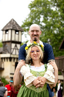 Engagement Photos at KC Renaissance Festival - Wedding Photography by Kansas City Overland Park Wedding and Portrait Photographer Kevin Ashley Photography