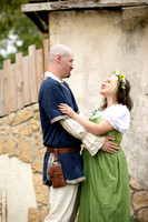 Engagement Photos at KC Renaissance Festival - Wedding Photography by Kansas City Overland Park Wedding and Portrait Photographer Kevin Ashley Photography
