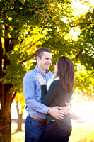 Katherine and Drew Engagement Photos at Shawnee Mission Park. Photography by Kansas City and Destination Wedding and Lifestyle Portrait Photographers ©Kevin Ashley Photography